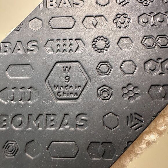 Bombas Women's Sunday Sherpa Slippers Size 9 Cream Sherpa Fluffy Clog - Picture 3 of 7